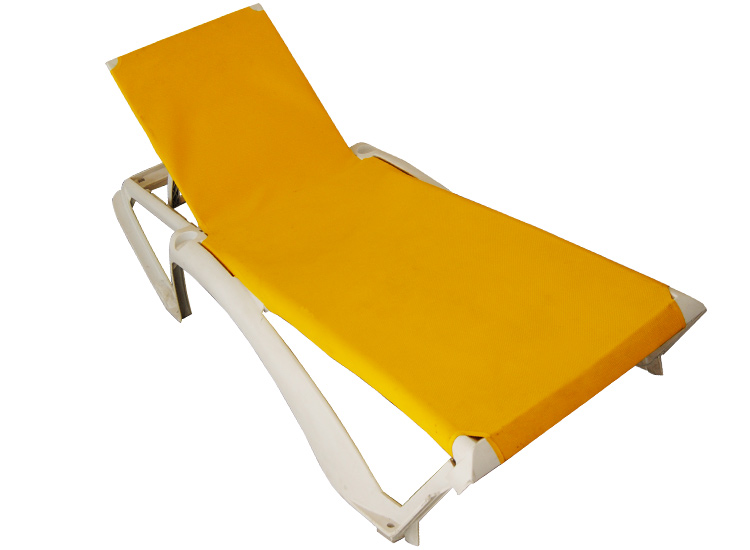 Sun lounger MARINA yellow